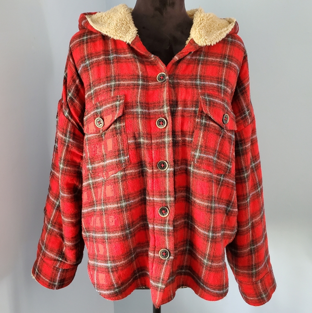 Oversized Fleece Lined Flannel